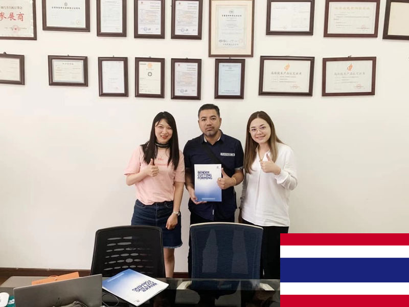 Our friends Chai & Mongkhon from Thailand,visit Huashun